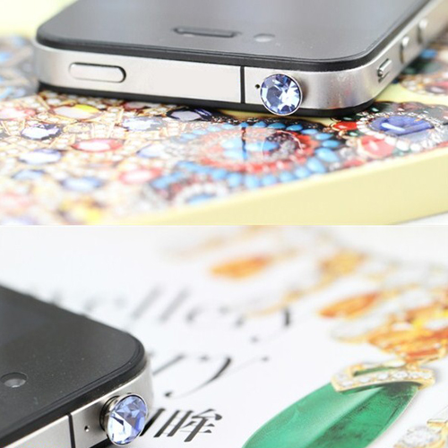 Штекер для Iphone в разъем для наушников "Кристал"	