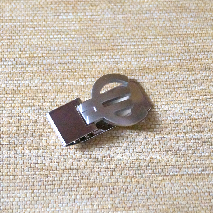 Зажим для денег "Евро"	