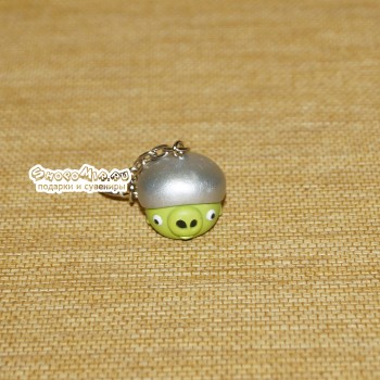 Брелок "Angry Birds Шлемак"