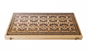 Нарды "Армянский узор 1" инкрустация, Mkhitaryan